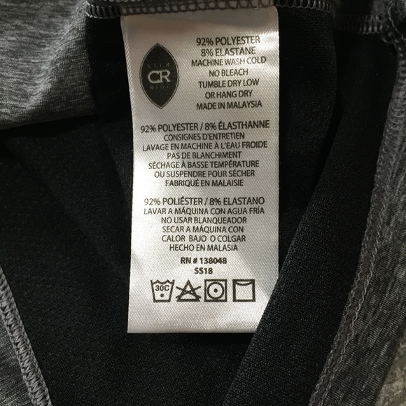 Club Ride Cycling T Shirt Men’s L Gray Black Back Pockets Short Sleeve. - Picture 8 of 11